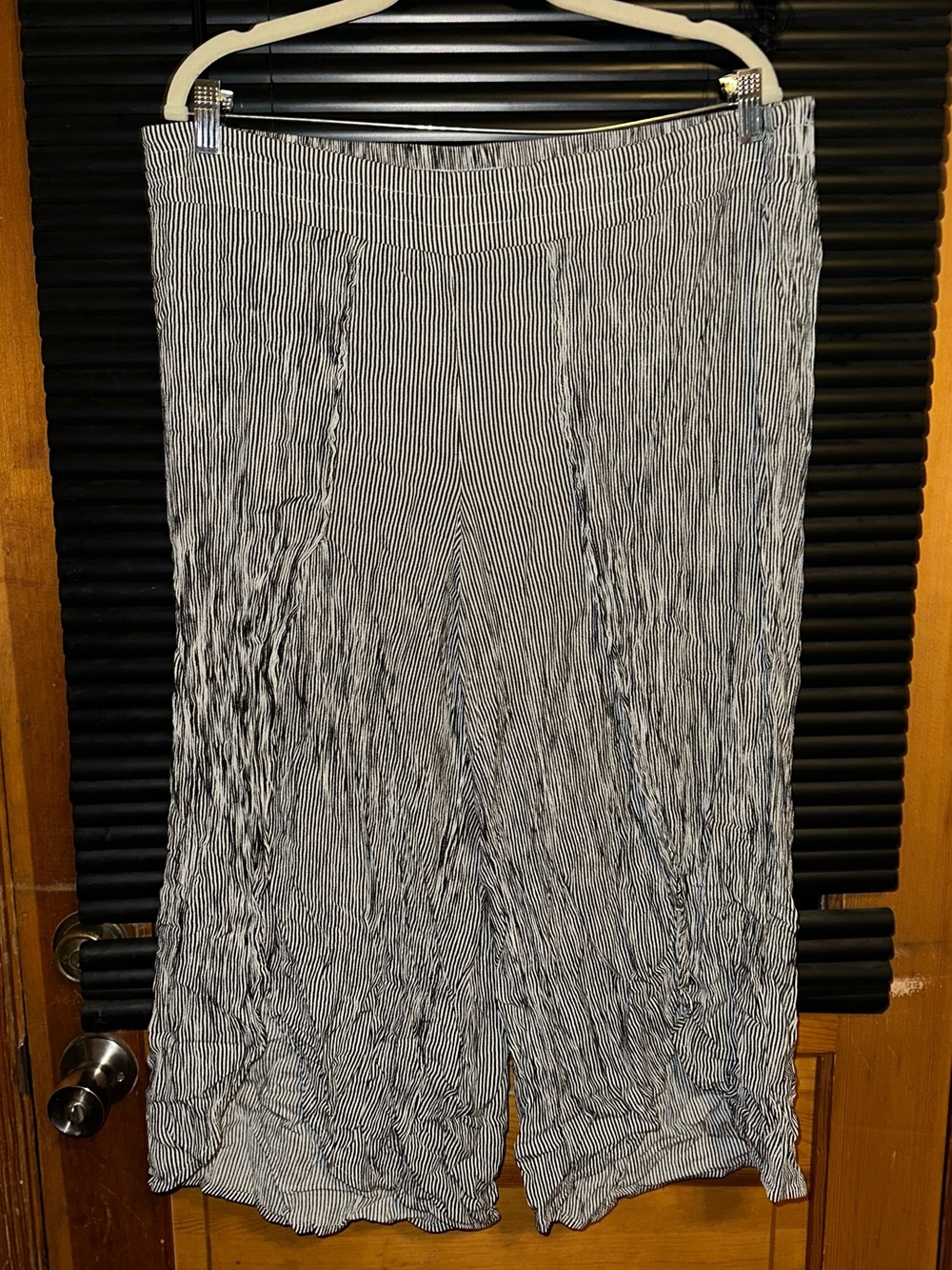 Maurices Wide Leg Pull-On Pants, wrap side split, cropped palazzo-style Capri